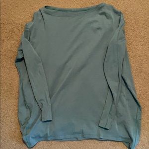 Lululemon Long Sleeve teal top